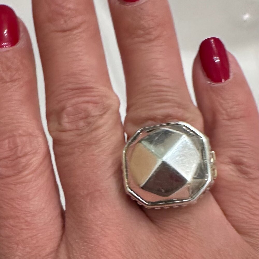 LAGOS Rocks Sterling Silver and 18K ring - Picture 6 of 11
